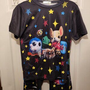 Unbranded Kid's 2 Piece Shirt/Short Set Lucas the Spider and Friends Size 140